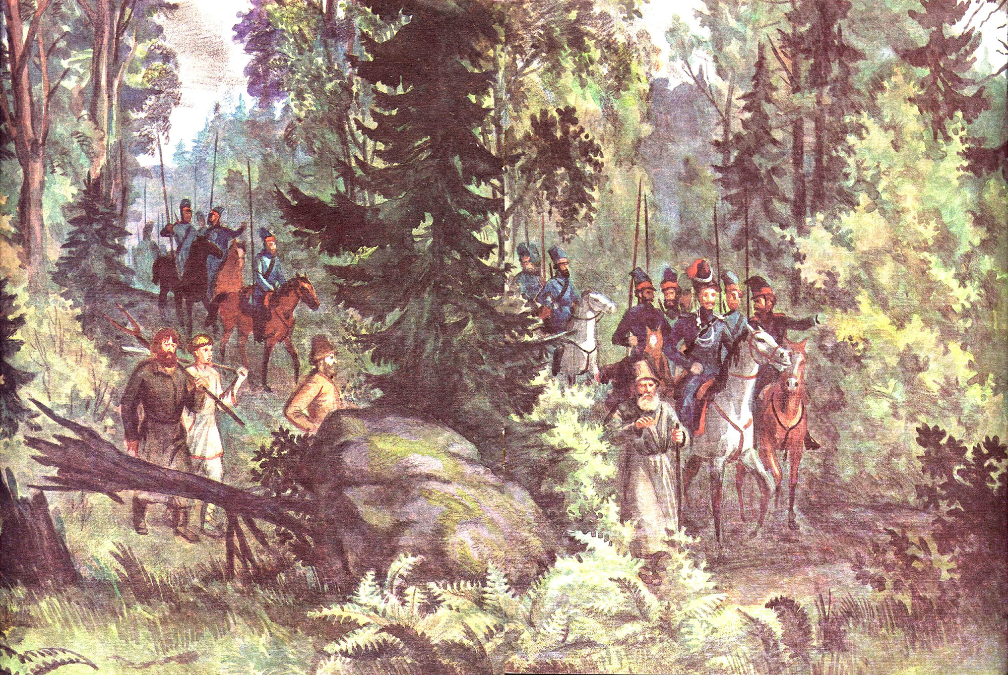 Партизанские отряды 1812 Давыдов
